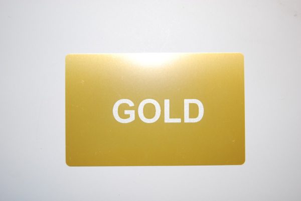 Gold Metal Business Cards - Image 2