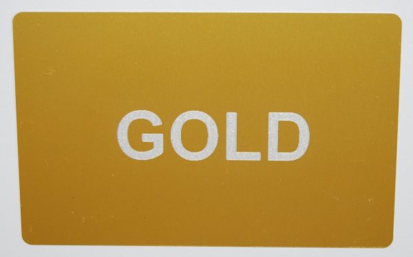 Gold Metal Business Cards - Image 3