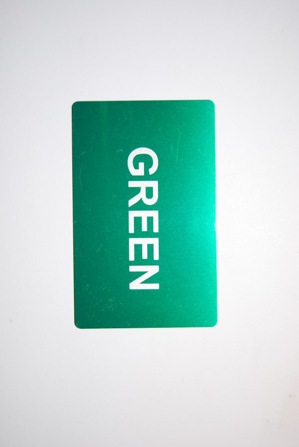 Green Metal Business Cards - Image 5