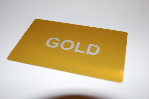 Gold Metal Business Cards